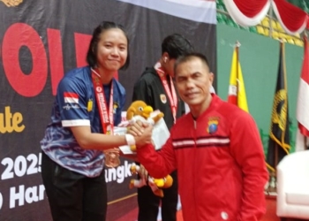 Tim Karateka Polda Kaltara Raih 1 Perunggu di Piala Kapolri 2025