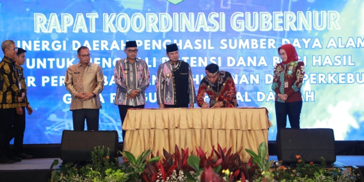 Gubernur Dorong Optimalisasi Kemandirian Fiskal Daerah Melalui Dana Bagi Hasil SDA