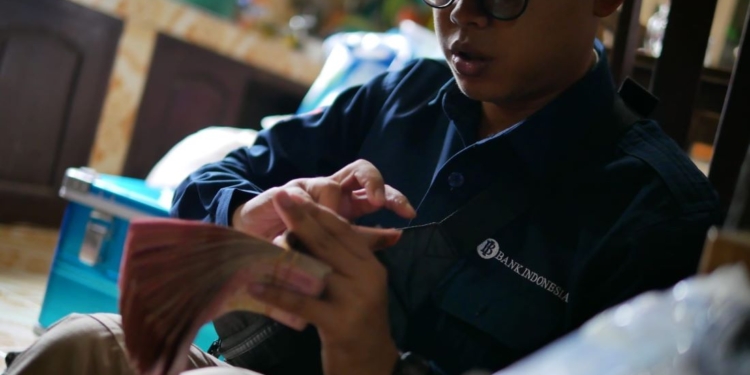 Ekspedisi Rupiah Berdaulat di Krayan Sediakan Layanan Penukaran melalui Kas Keliling