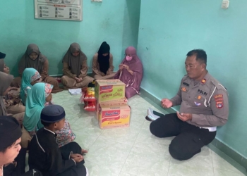 Satlantas Polres Tarakan Tebar Kebaikan Melalui Jumat Sedekah Barokah