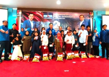 Rayakan HUT ke-24 Partai Demokrat Sederhana, Salurkan Bantuan untuk Masyarakat dan Anak Yatim