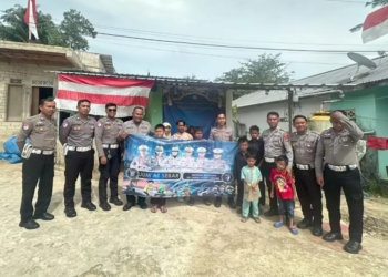 Jumat Sebar, Satlantas Polres Tarakan Berbagi Bersama Panti Asuhan Hidayah Nurul Yaqin