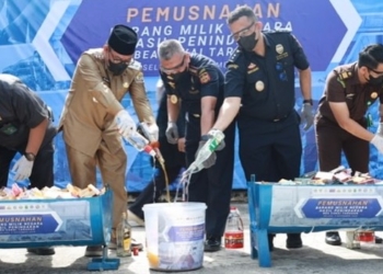 Pemusnahan Barang Bukti, Bentuk Komitmen Transparansi Pemerintah kepada Masyarakat