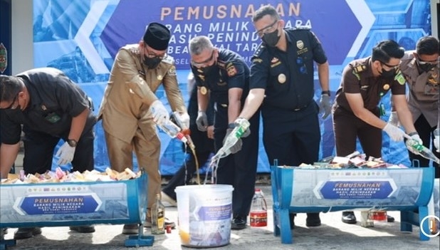Pemusnahan Barang Bukti, Bentuk Komitmen Transparansi Pemerintah kepada Masyarakat