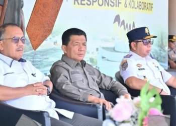 H. Muhammad Nasir Menghadiri Apel Gelar Pasukan Operasi Kepolisian Zebra Kayan 2025