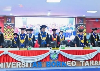 H Achmad Djufrie Apresiasi Wisudawan – Wisudawati Universitas Borneo Tarakan