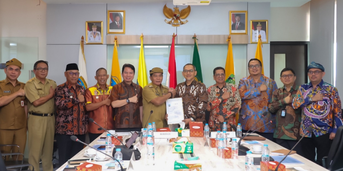 Audiensi PT. INTRA, Kaltara Siap Wujudkan Jaringan Kereta Api