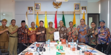 Audiensi PT. INTRA, Kaltara Siap Wujudkan Jaringan Kereta Api