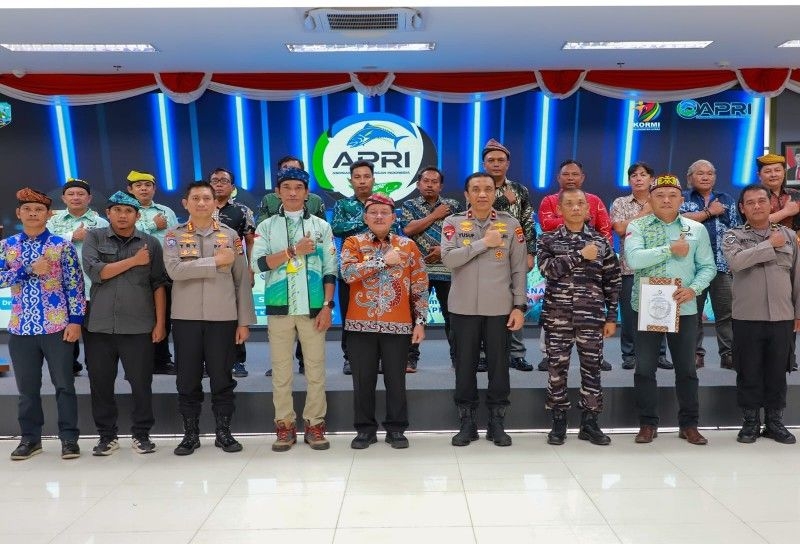 Wakil Gubernur Kaltara, Ingkong Ala, S.E, M.Si hadiri pelantikan DPP APRI Kaltara. (foto: DKISP Kaltara)