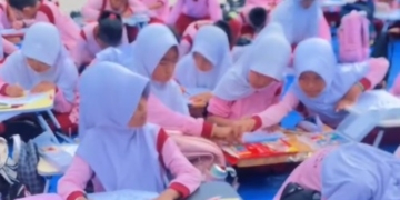 Kemeriahan Hari Anak Nasional di SDN 011 Karang Balik: Gandeng McDonald’s, Asah Kreativitas Siswa Lewat Aksi Seru