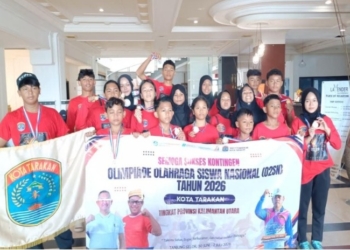 Kota Tarakan Sabet Gelar Juara Umum O2SN Tingkat Provinsi Kaltara 2026