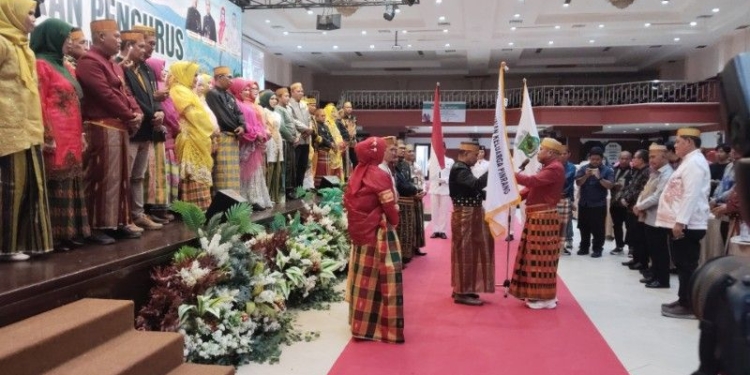 Acara pelantikan BPW KKP Kaltara di Hotel Tarakan Plaza. (foto: jendelakaltara.co)