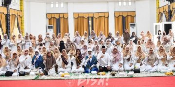 Atasi Karhutla, Himpaudi Kaltara Gelar Doa Bersama dan Maulid Nabi