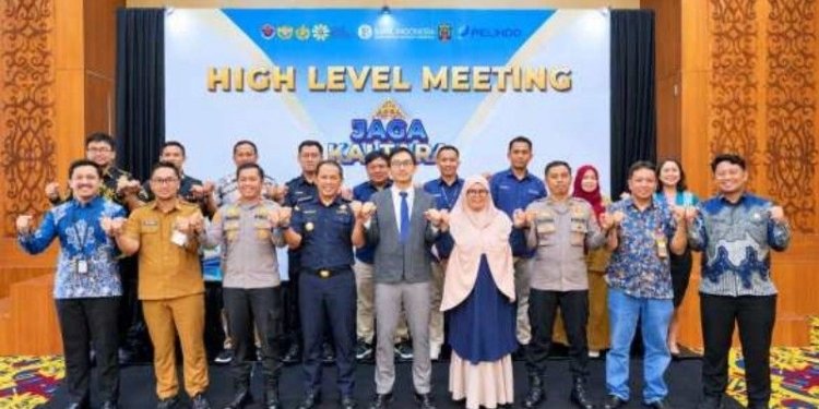 Bank Indonesia bersama sejumlah pihak di Nunukan mengkampanyekan JAGA KALTARA untuk cegah penggunaan uang asing di perbatasan. (foto: KPwBI Kaltara)