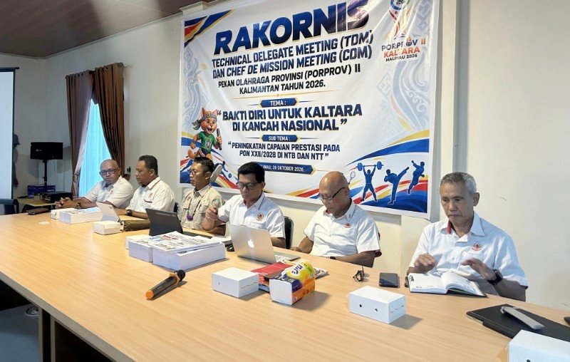 Jelang Porprov II Kaltara, Panwasrah Pastikan Kelas Tanding, Batas Usia hingga Jadwal Pertandingan Sudah Final